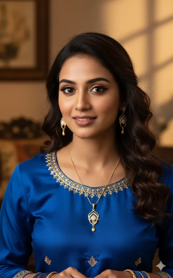 Gold_Majestic_Teardrop_Filigree_Set_For_Women